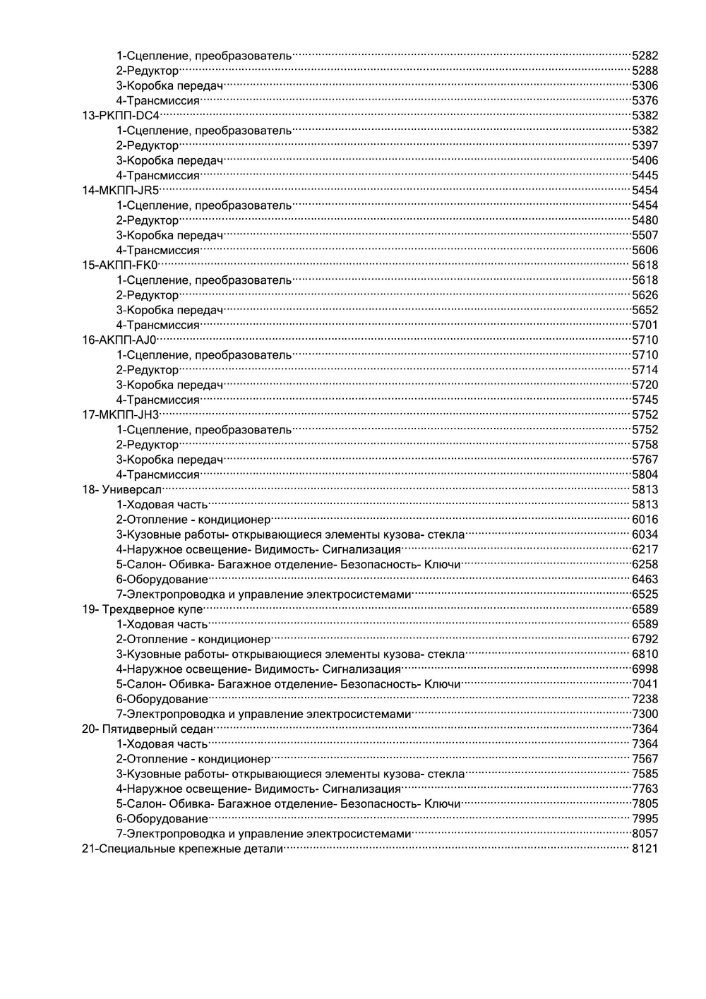 Каталог запчастей Меган 3