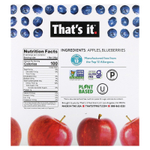 That's It, фруктовый батончик, яблоко и голубика, 5 шт. по 35 г (1,2 унции)