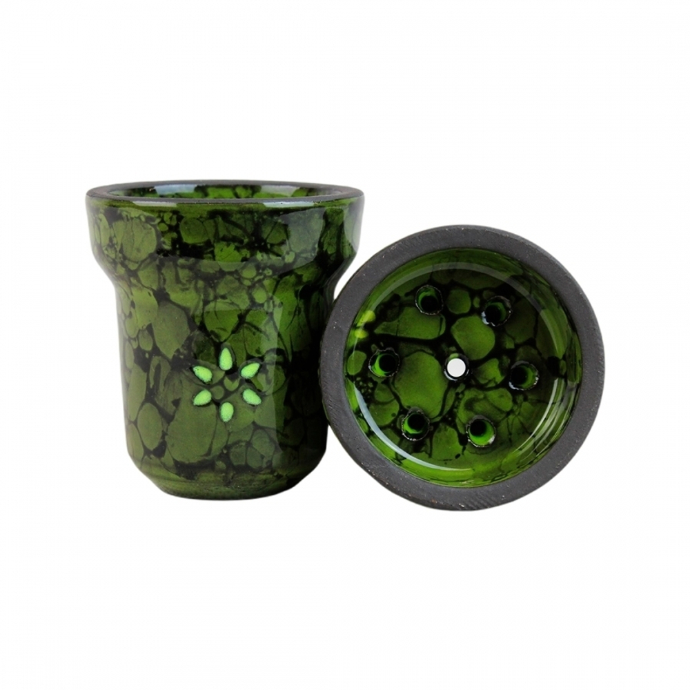 Bowl Solaris EVA Green & Black