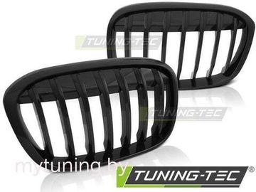 Решетка (ноздри) радиатора GLOSSY BLACK для BMW X1 F48