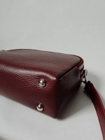 Сумка женская через плечо кросс боди натуральная кожа летняя