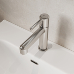 Смеситель для раковины 26к IDDIS AIGBC00i01 "Aiger" литой, п/шпильку ХРОМ матовый