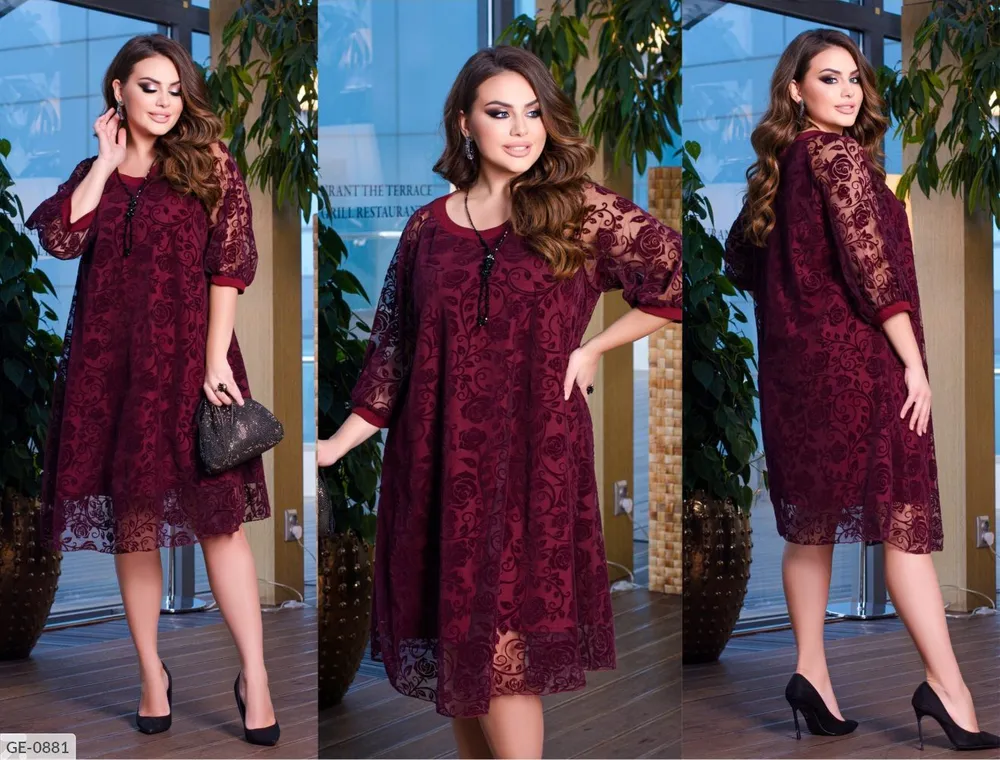 Платье GE-0880 Фабрика Моды