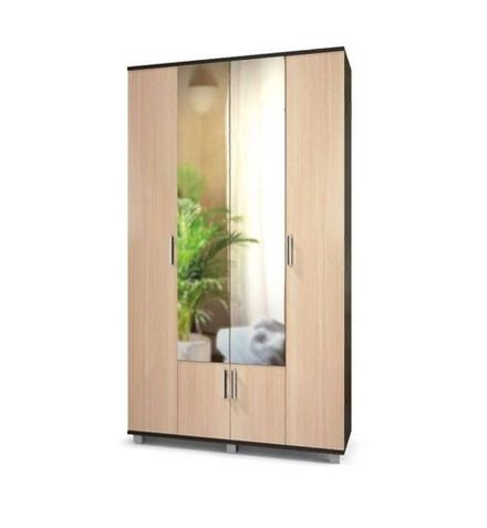 Шкаф четырехстворчатый "Карина" К42 (венге/дуб млечный), ЛДСП, Модериум, г. Ижевск