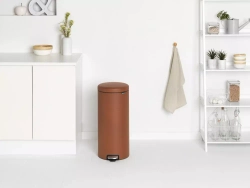 Brabantia - NewIcon Контейнер для минеральных отходов с корицей, 30 л. / артикул   304569  / GTIN 8710755304569