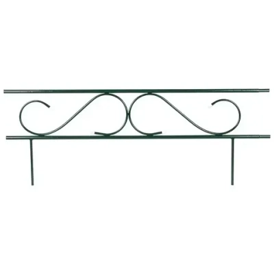 Заборчик для клумбы Прямой 4 секции (металл)