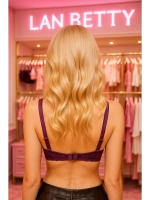 Бюстгальтер гладкий с косточками большие размеры