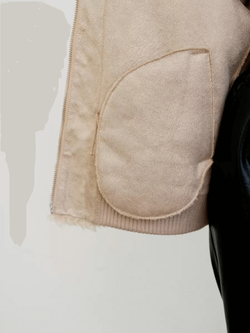 Куртка бомбер из шерсти, SilverFox (арт.S2302-001)