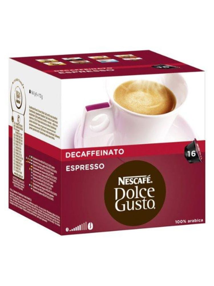 Кофе Nescafe Dolce Gusto Espresso Decaffeinato 16 шт