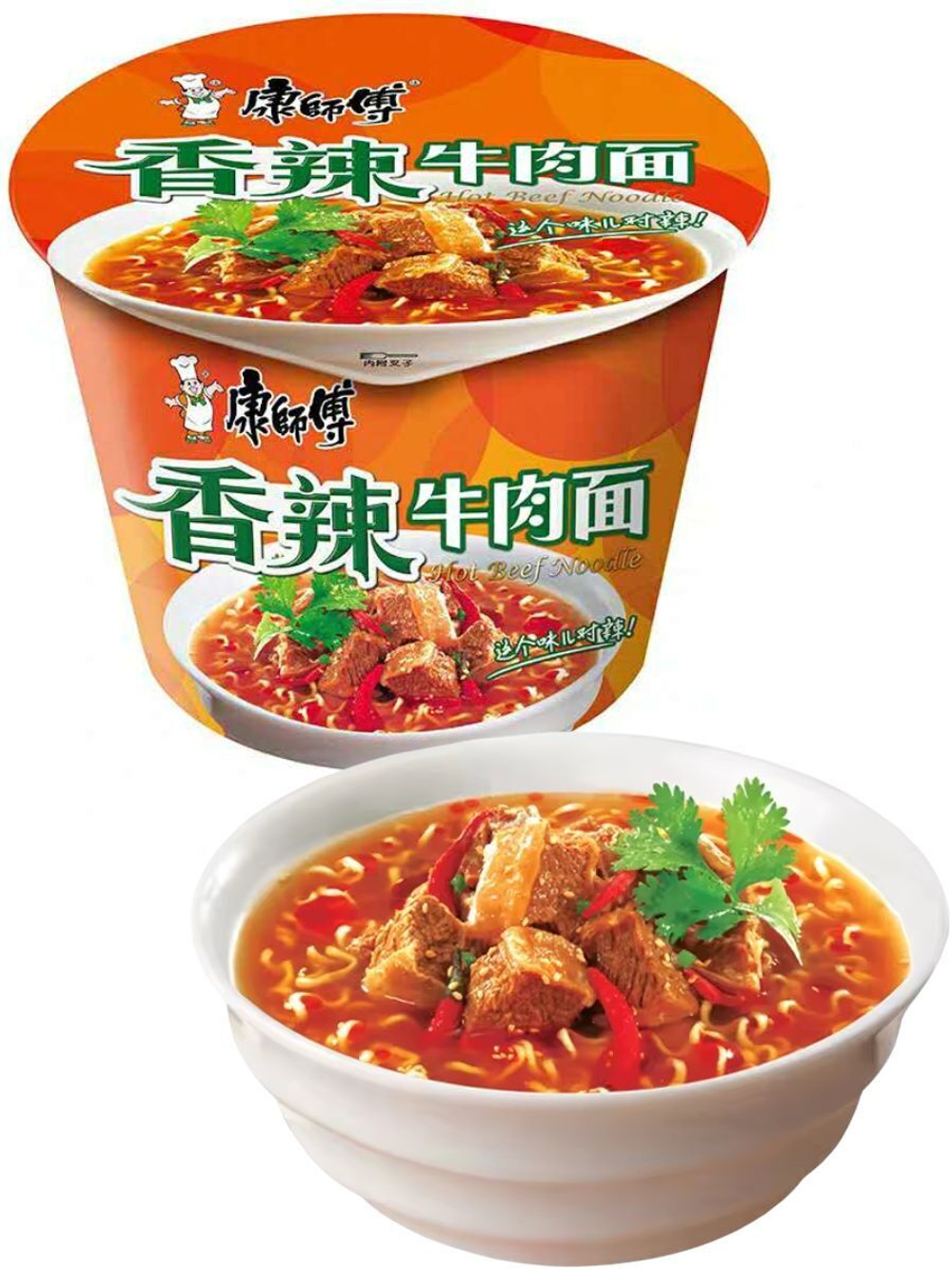 Лапша Mater Kong со вкусом Острой Говядины 108 г