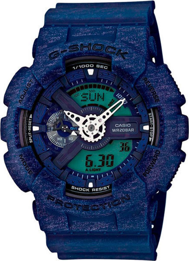 Японские наручные часы Casio G-SHOCK GA-110HT-2A с хронографом