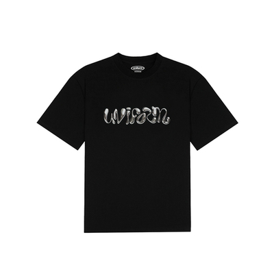 Футболка UNIFORM Liquid chrome черный