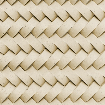 Гибкая керамика Romantic Stone ARC WEAVING Yellow