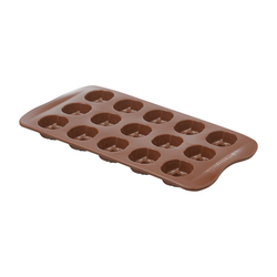 Форма силиконовая для приготовления конфет rose, 11x21 см