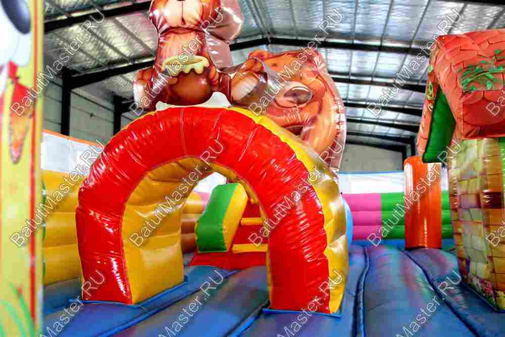 Надувной батут "Медвежата"