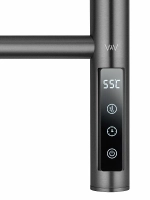 Полотенцесушитель электрический WONZON & WOGHAND BONN WW-AL4092-GM темный графит