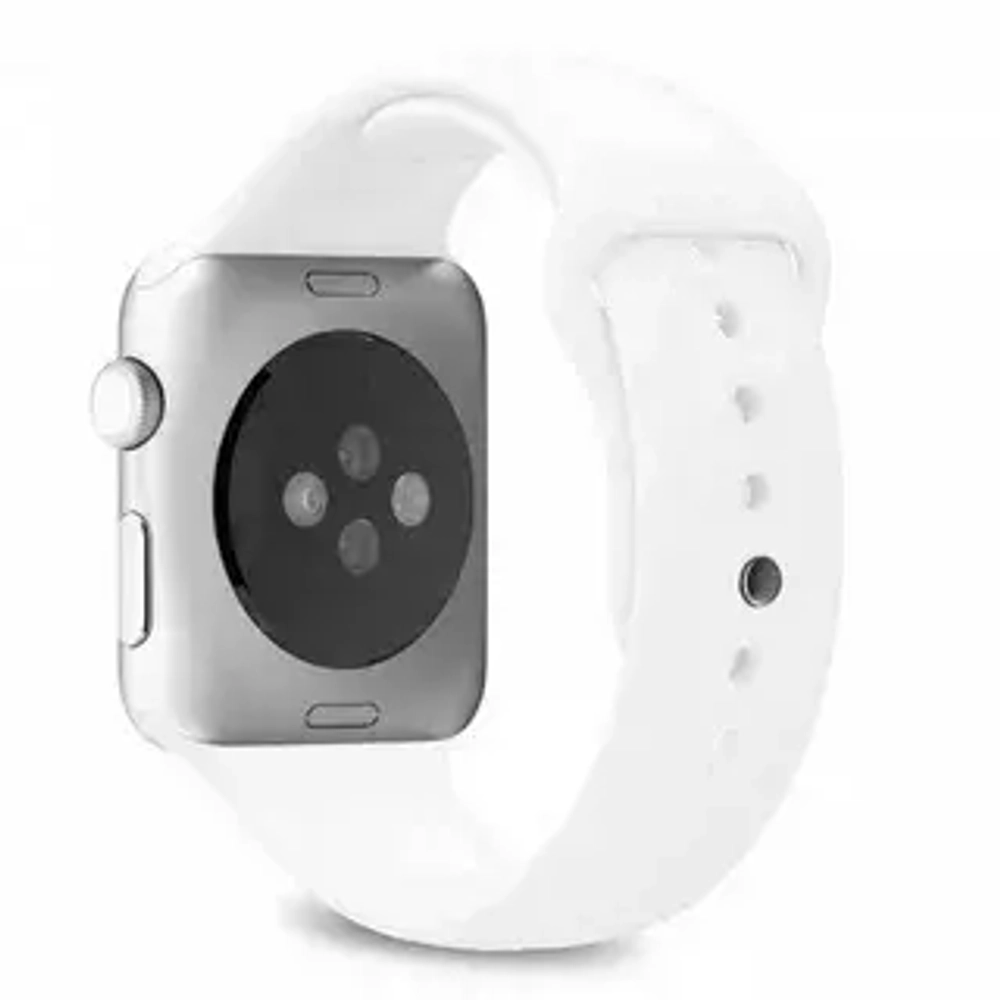 Силиконовый ремешок для Apple Watch SKINARMA Snokku 44/45/49mm white