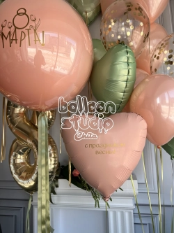 шары на 8 марта № 28