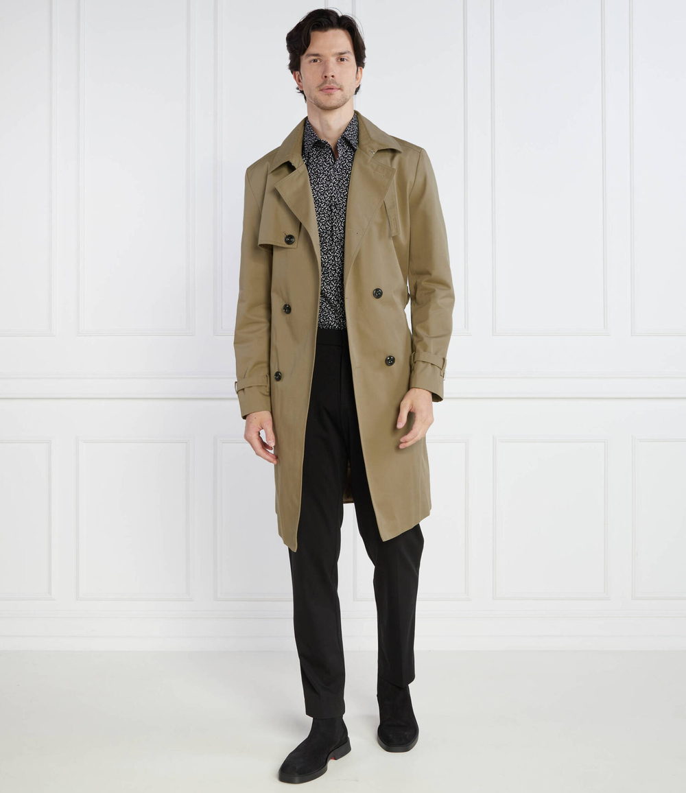 Тренч Maluks HUGO - хаки(50493354)