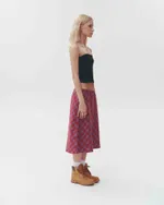 Купить Юбка One Two Midi Wine Юбка One Two Midi Wine
