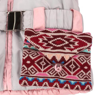 Куртка Орэнда 200 гр. р.3 (98) св.серый/св.розовый