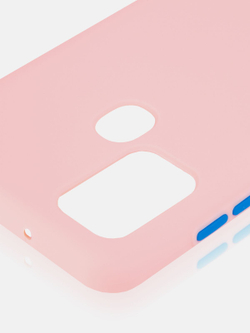 Чехол ROSCO для Samsung Galaxy A21s оптом (арт. SS-A21S-FRESH-PINK-BLUE)