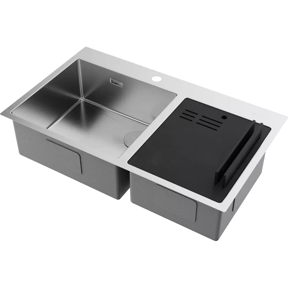 Кухонная мойка Omoikiri Akisame 86-2-Side-GB