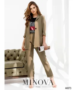 Костюм 1083-бежевый Minova