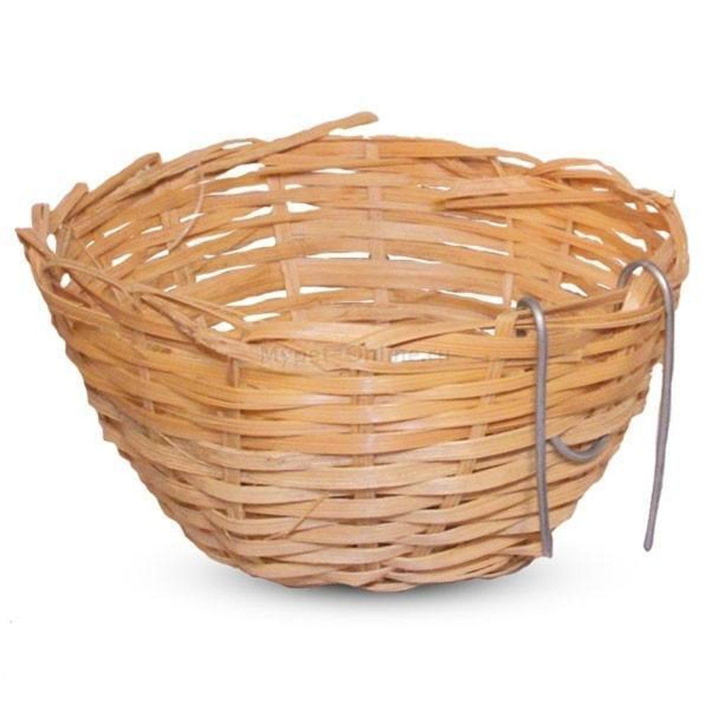 Гнездо для птиц из лозы, d110*70мм, серия NATURAL, Triol