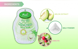 Тканевая маска для лица Belov Moods Milk+Melon Facial Mask, 38 гр