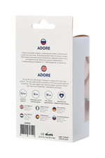 Анальный вибратор ToyFa ToDo ADORE, изогнутая головка, 15 см