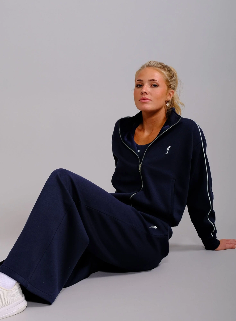 Брюки женские Women's Court Straight Leg Pants (Navy/White) AW-138-002