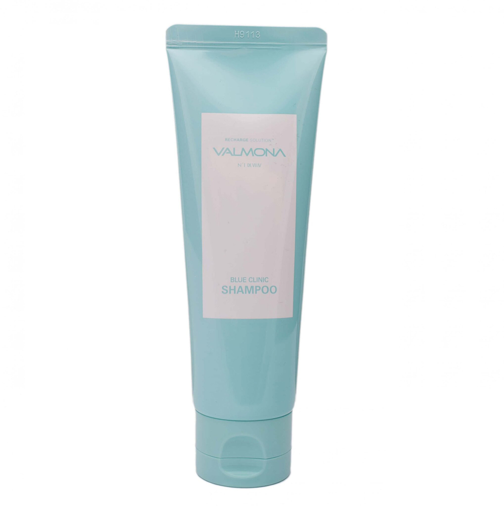 Шампунь для волос УВЛАЖНЕНИЕ VALMONA Recharge Solution Blue Clinic Shampoo, 100 мл