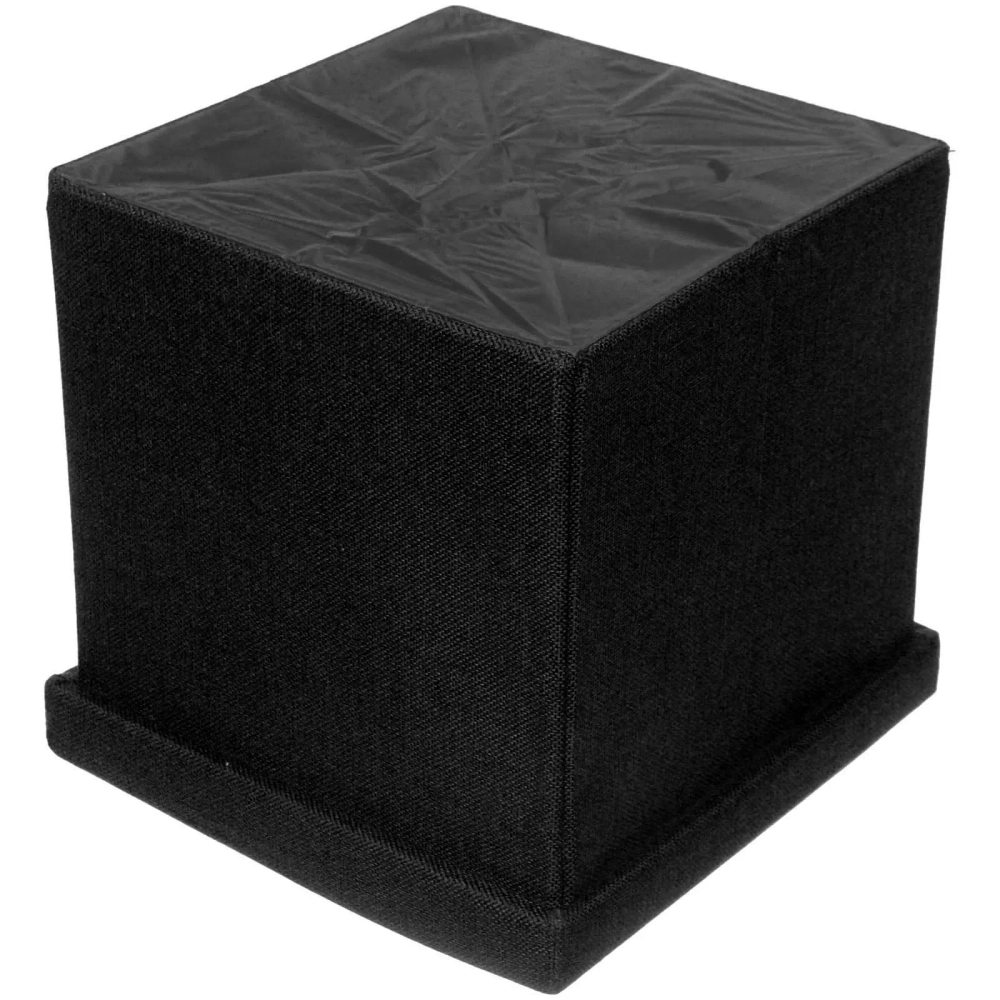 Короб для хранения вещей складной «ВЕСТА», цвет черный, 30*30*30см