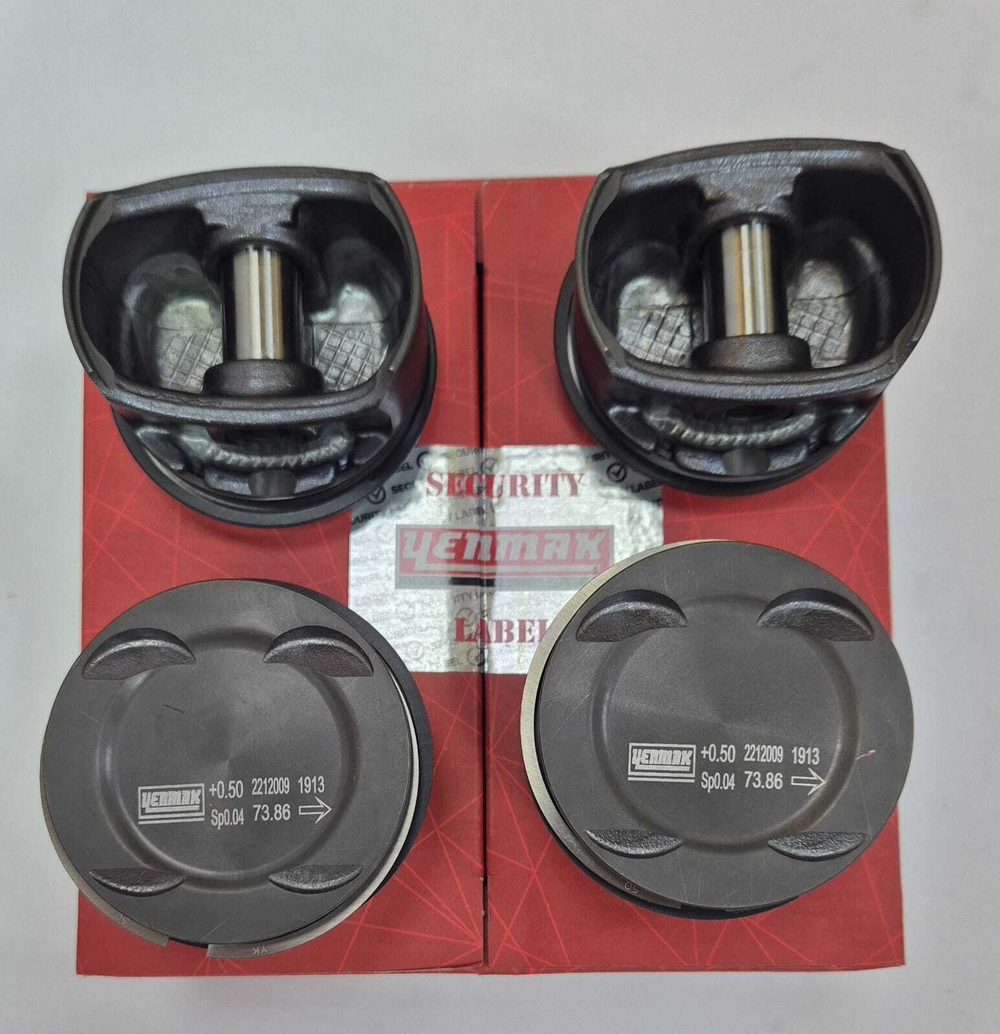 Поршни с кольцами A14XER +0.50 Yenmak