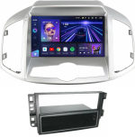 Магнитола для Chevrolet Captiva 2011-2015 (перенос БК вниз) - Teyes CC3 монитор 9" QLED на Android 10, ТОП процессор, 4Гб+32Гб, CarPlay, 4G SIM-слот