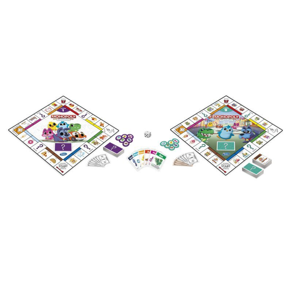 Hasbro - Игра Моя первая монополия, польская версия F4436
