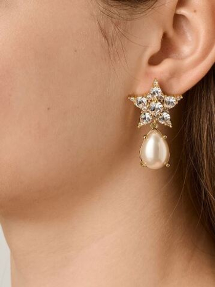 Серьги Dyrberg Kern HYDRA SG CRYSTAL / WHITE PEARL 450032