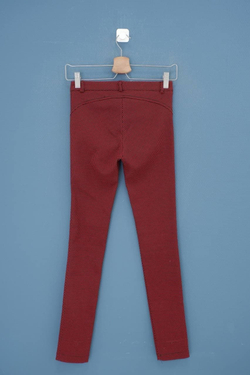 Штаны MOTIVI с принтом имитацией сетки 40 размер