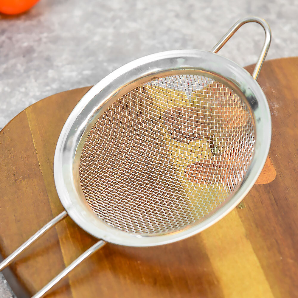 Сито 80мм нерж с металлической ручкой
