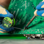 Припой с канифолью, D 2 мм, 50 г, POS61, на пластмассовой катушке Сибртех 913385