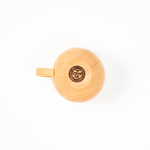 Деревянная кружка из кедра для напитков 350 мл. C68