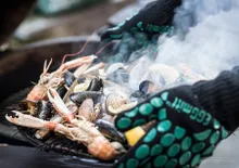 Перчатка жарозащитная EGGmitt BBQ (до 246 °C), Big Green Egg
