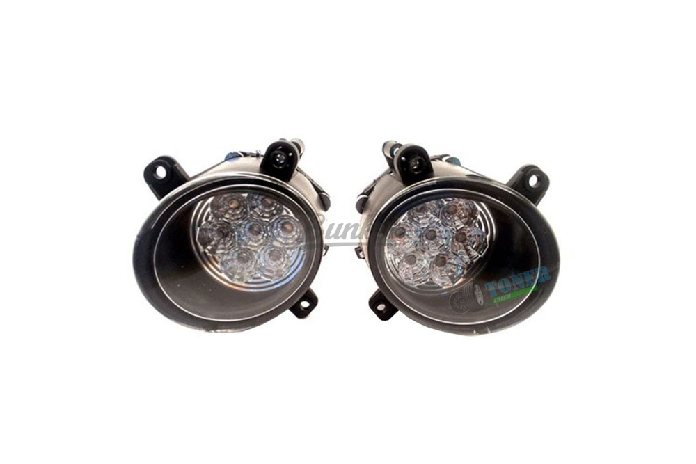 Противотуманные фары на Калину, Гранту светодиодные 7 LED PF-314L, (компл.)