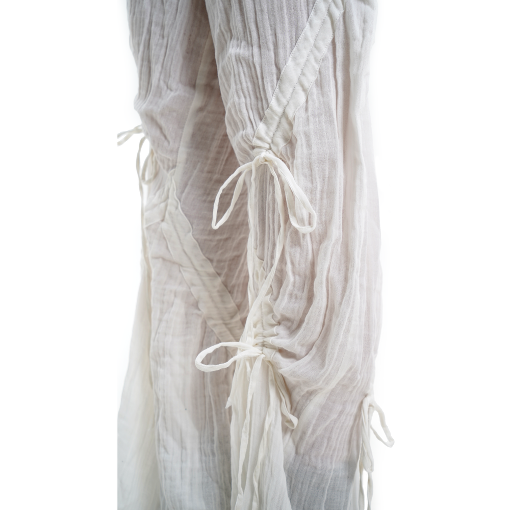 брюки с утяжками из муслина CIRCUS