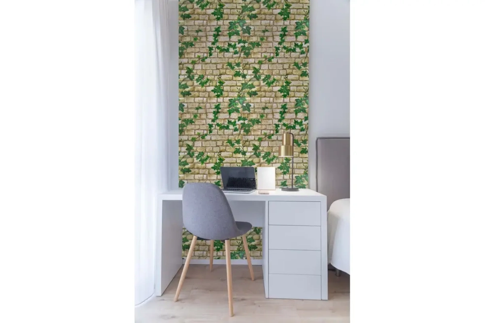 Пленка самоклеящаяся Плющ зеленый M202 450x7000 мм