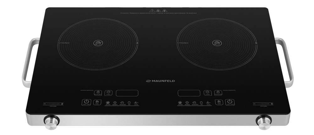 Электрическая стеклокерамическая плитка MAUNFELD EVCE.F592-BK фото 4