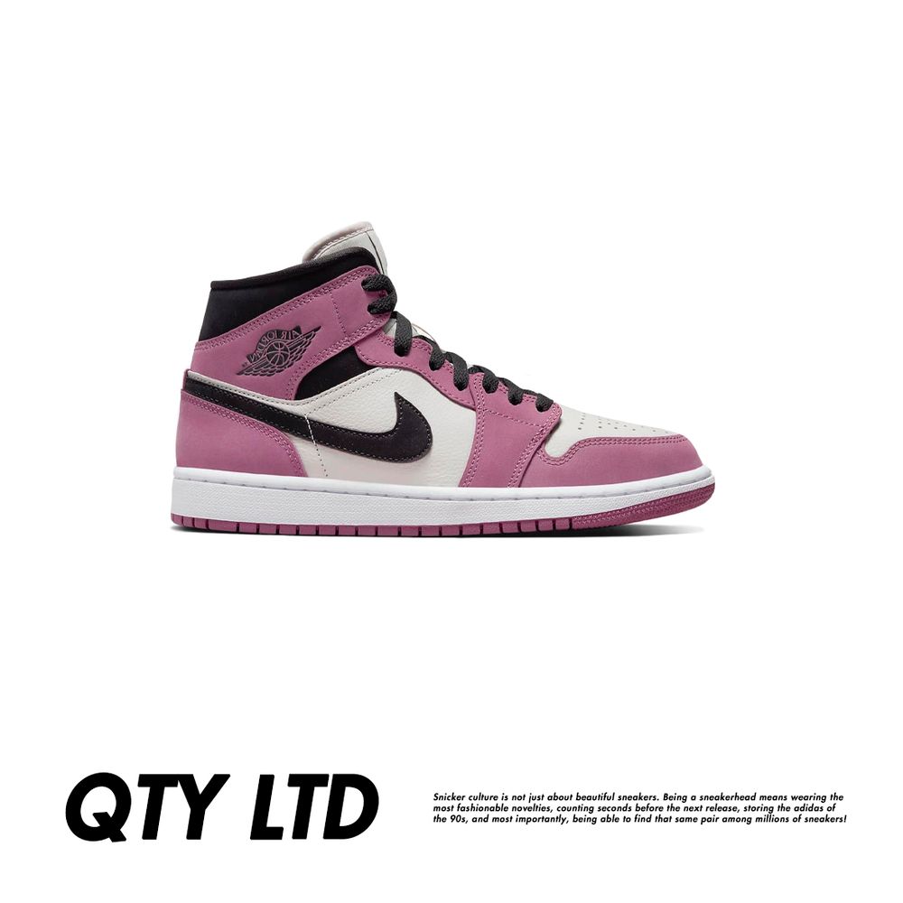 Кроссовки Jordan 1 Mid &quot;Berry Pink&quot; Women’s