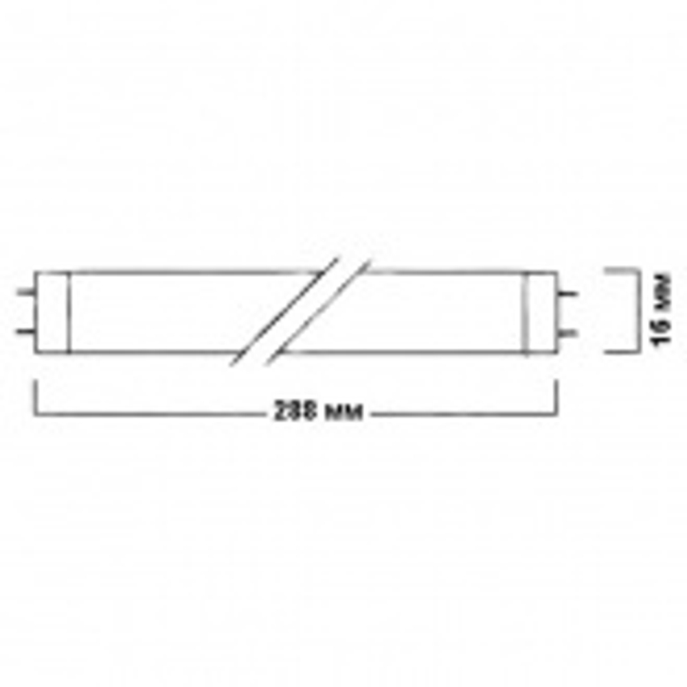 Лампа в ловушки для насекомых Sylvania F8W T5 BL368 G5 L288mm сушка гель-лака-полимер 0000089