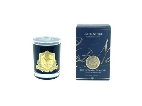 Свеча ароматическая THE DU MATINСвеча Cote Noire Черный / Золотой